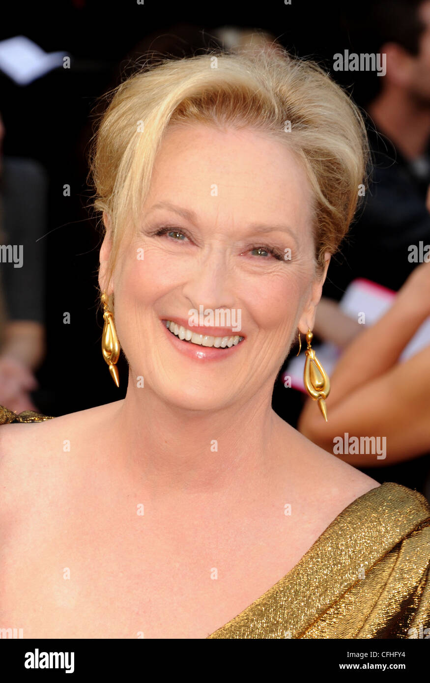 MERYL STREEP U.S. Filmschauspielerin bei der Oscar-Verleihung im Februar 2012. Foto Jeffrey Mayer Stockfoto