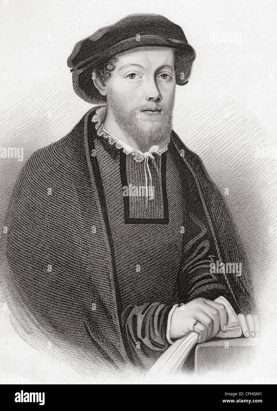 George Wishart 1513-1546 schottische religiösen Reformer und evangelischen Märtyrer. Stockfoto