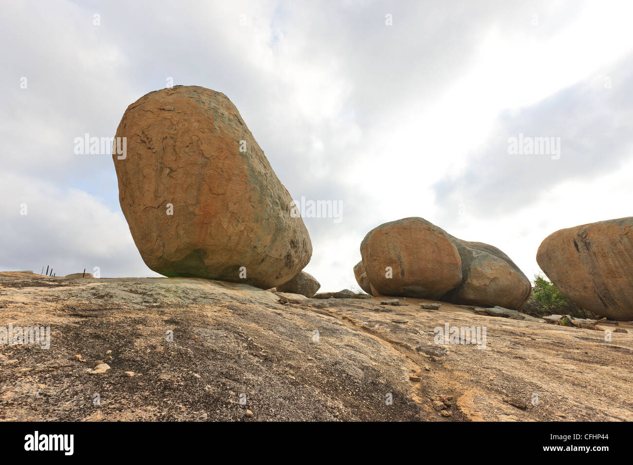 Großen Felsbrocken in Pai Mateus, Cabaceiras, Paraiba, Brasilien, Brasilien Stockfoto