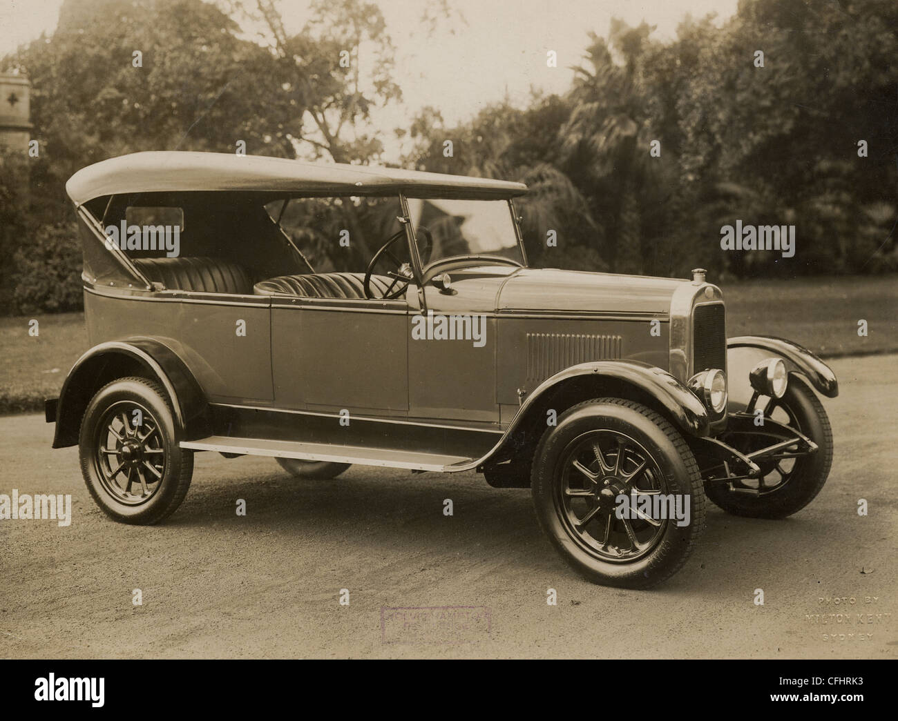 Clyno Auto, gebaut in Wolverhampton, 1920er Jahre. Stockfoto