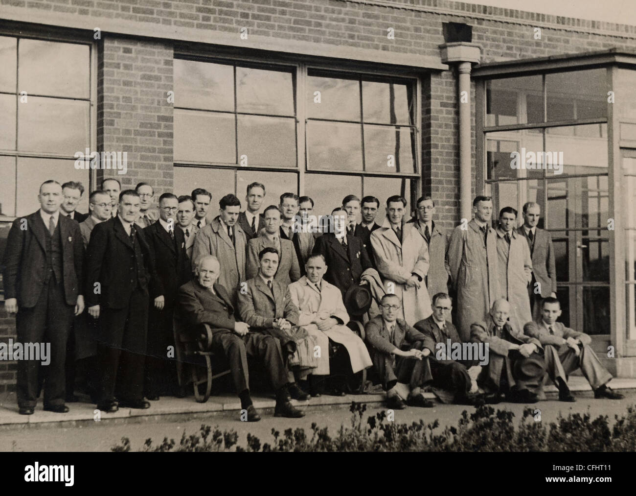 Kantine, Guy Motors Ltd., Ausfälle Park, Wolverhampton, c 1950. Stockfoto