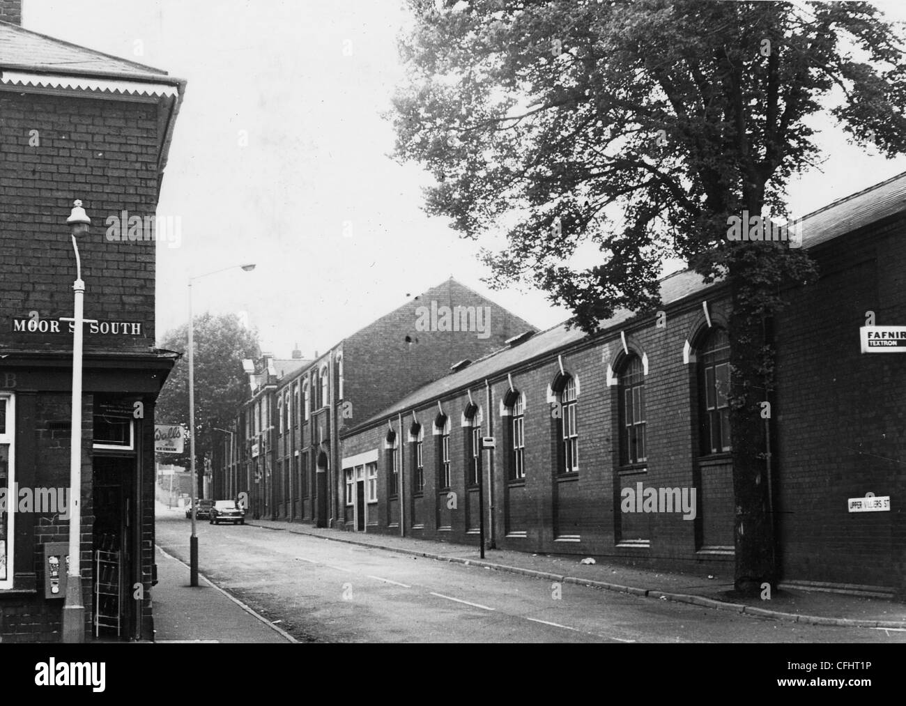 Sunbeam Motor Company, obere Villiers Street, Wolverhampton, c 1950. Stockfoto