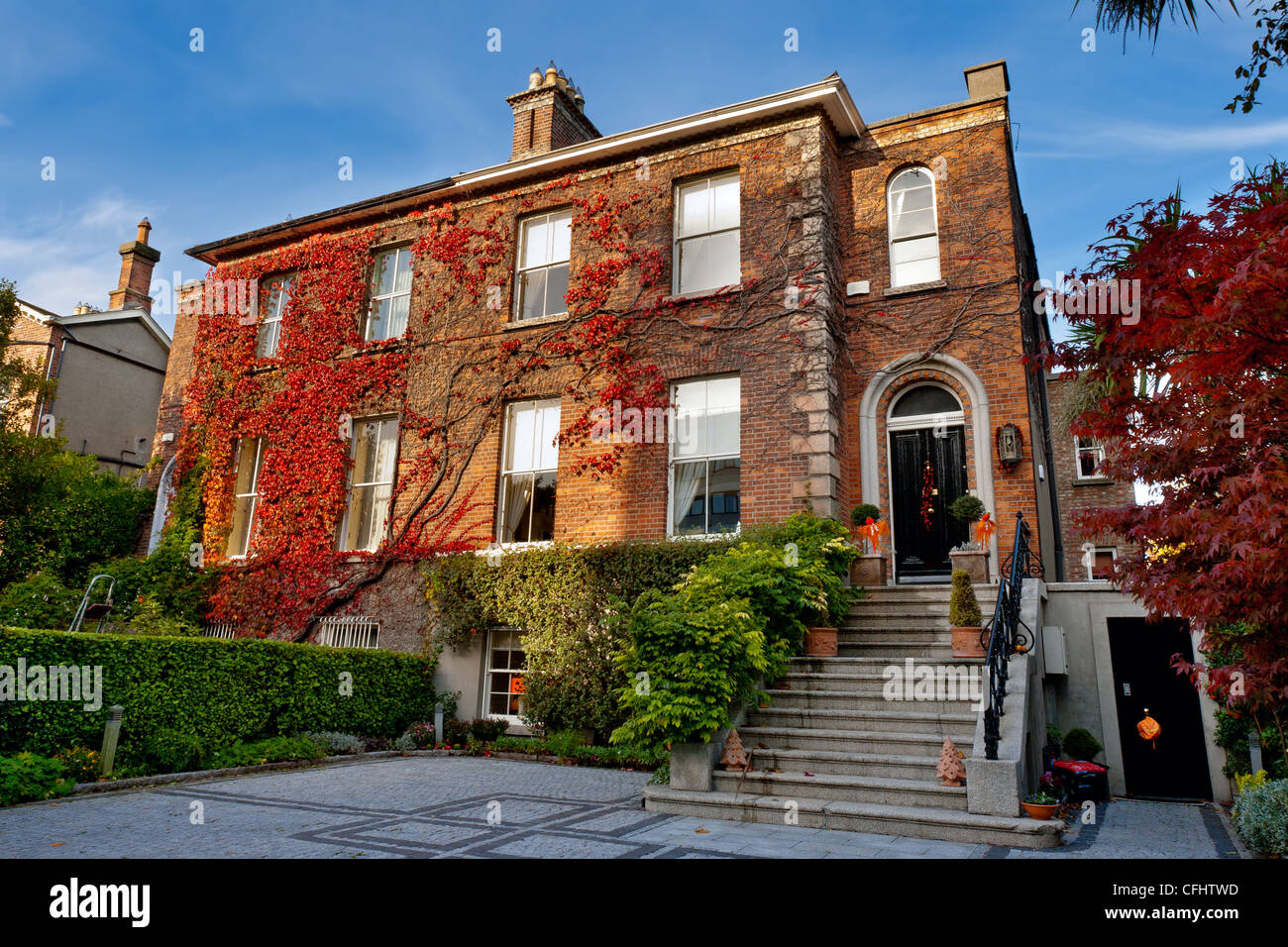 House Dublin, Irland Stockfoto