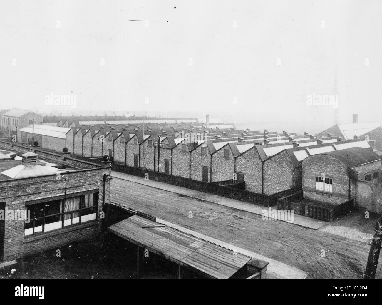 Die Werke der Efandem Company Ltd., Ausfälle Park, Wolverhampton, 1922. Stockfoto