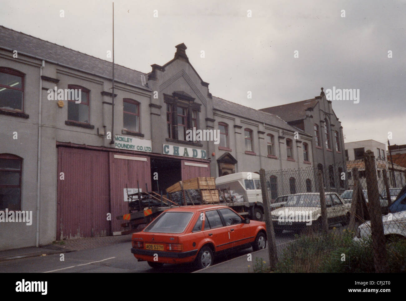 Moxley Foundry Company Ltd., Wolverhampton, Mai 1994. Stockfoto