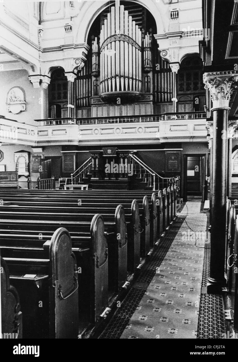 Darlington Street Methodist Church, Darlington Street, Wolverhampton, Mitte des 20. Jahrhunderts. Stockfoto