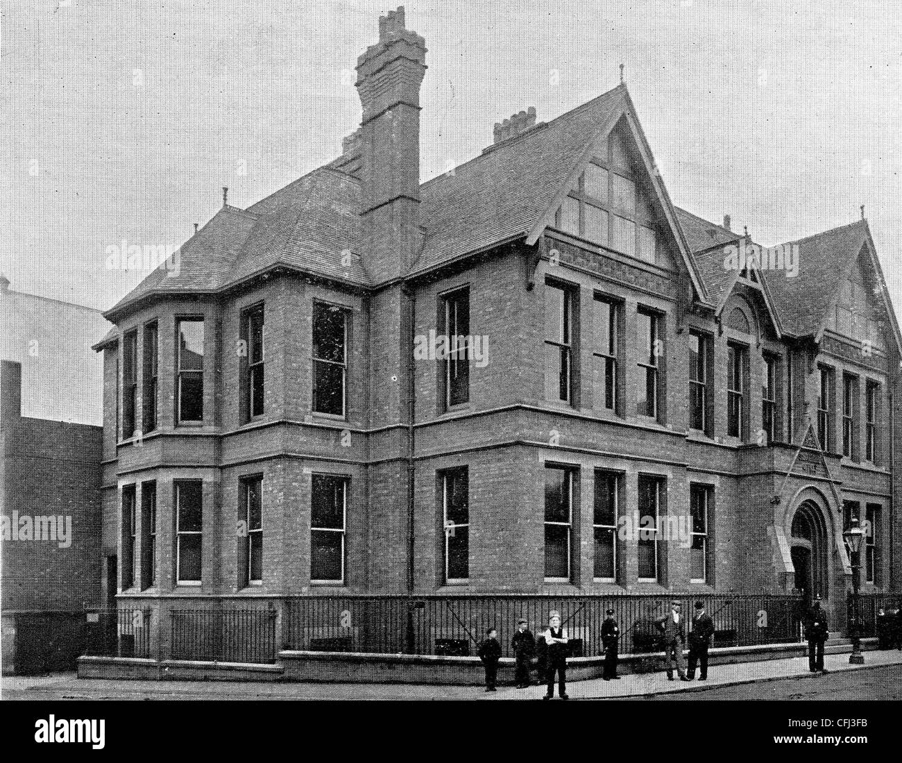 Schulbehörde Büros, Stafford Street, Wolverhampton, Anfang des 20. Jahrhunderts. Stockfoto
