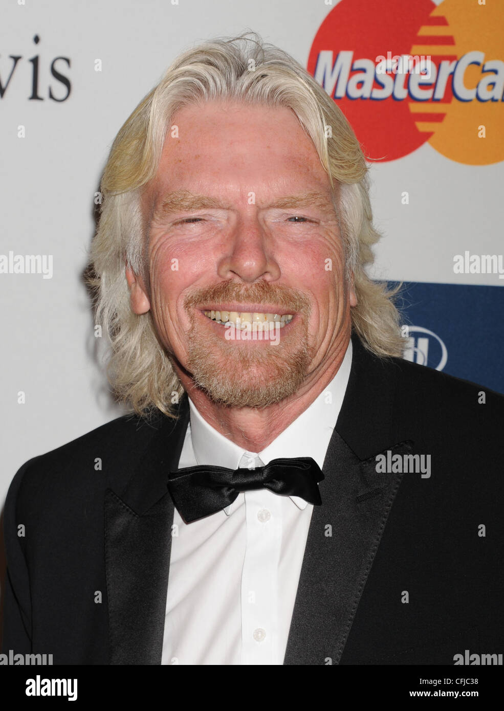 SIR RICHARD BRANSON UK Geschäftsmann im Februar 2012. Foto Jeffrey Mayer Stockfoto