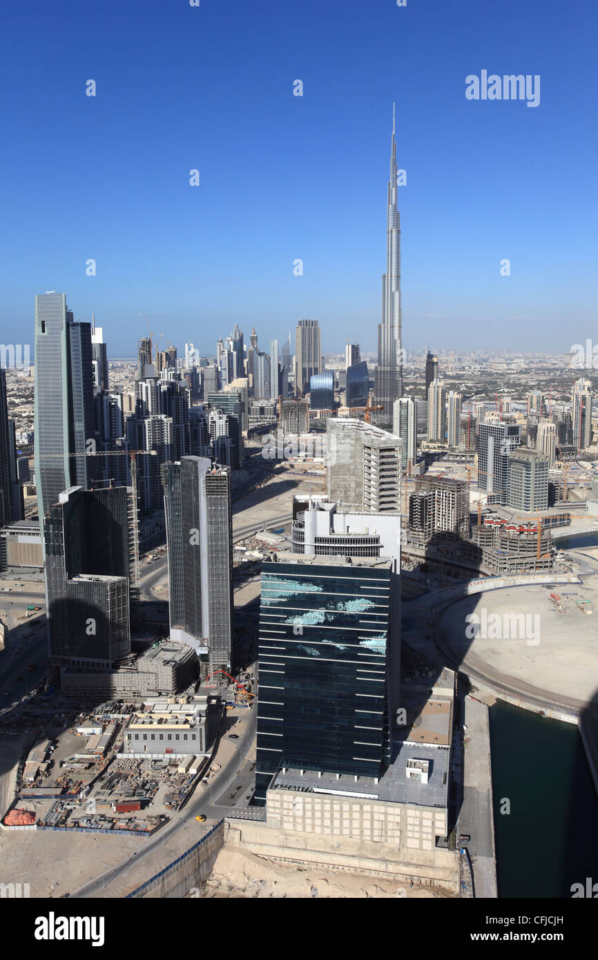 Downtown Dubai, Vereinigte Arabische Emirate Stockfoto