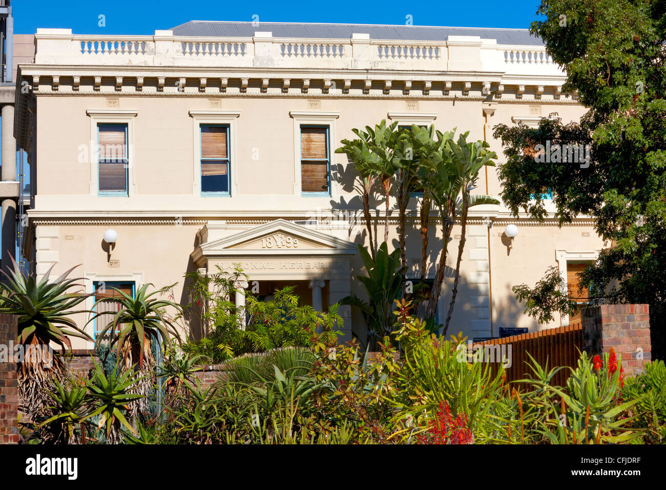 Nationalen Herbarium, Royal Botanical Gardens, Sydney, Australien Stockfoto