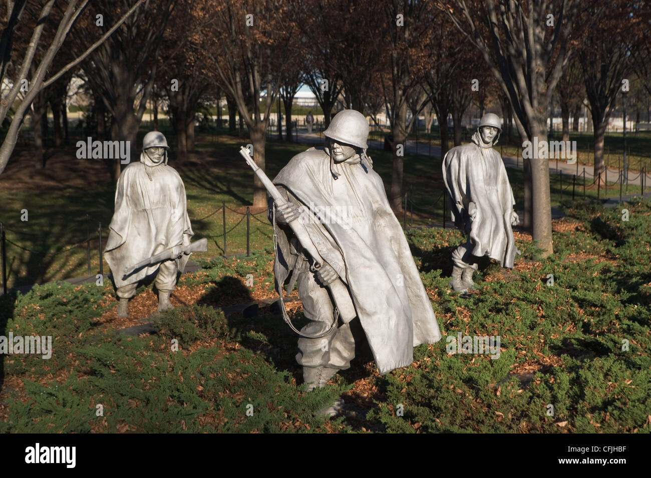 Korean War Veterans Memorial, Washington DC, USA Stockfoto