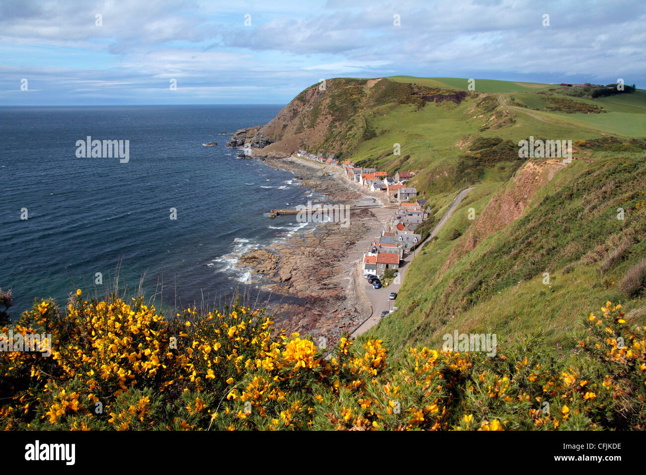 Crovie, Aberdeenshire, Schottland, Vereinigtes Königreich, Europa Stockfoto