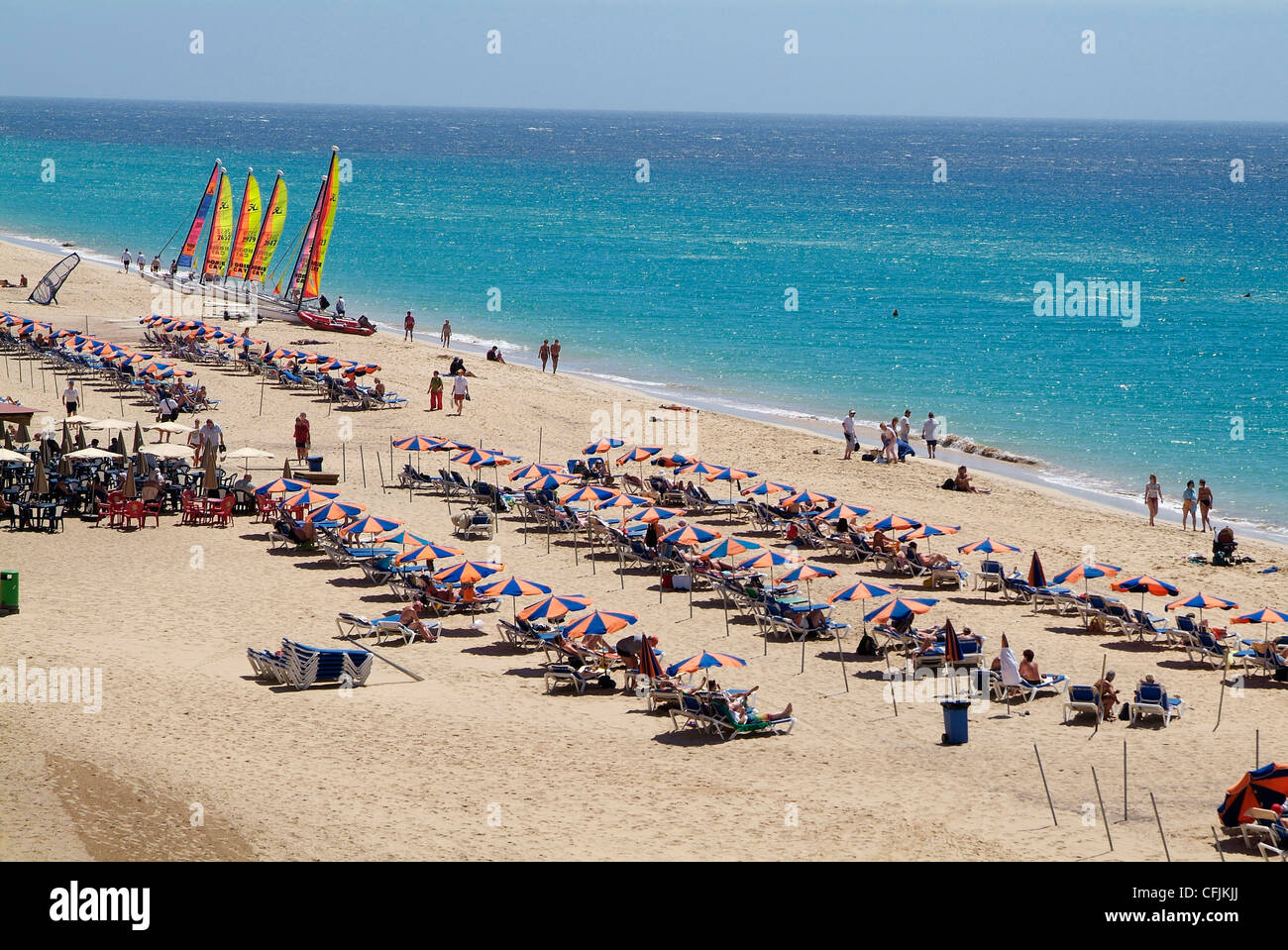 Jandia Playa, Fuerteventura, Kanarische Inseln, Spanien, Atlantik, Europa Stockfoto