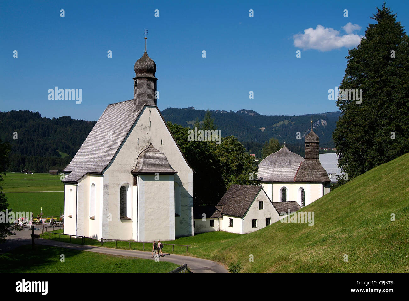 Loretto Kapellen, Oberstdorf, Allgäu, Bayern, Deutschland, Europa Stockfoto