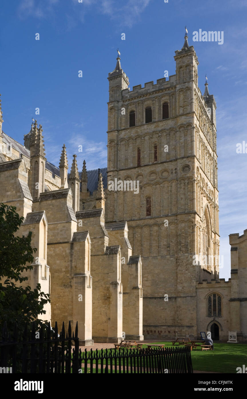 Kathedrale von Exeter, Exeter, Devon, England, Vereinigtes Königreich, Europa Stockfoto