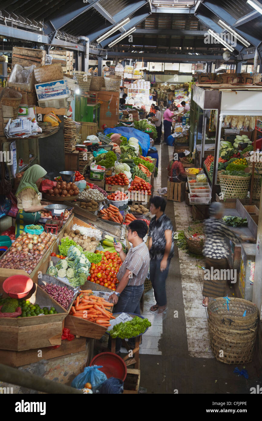 Pasar Gede Markt, Solo, Java, Indonesien, Südostasien, Asien Stockfoto