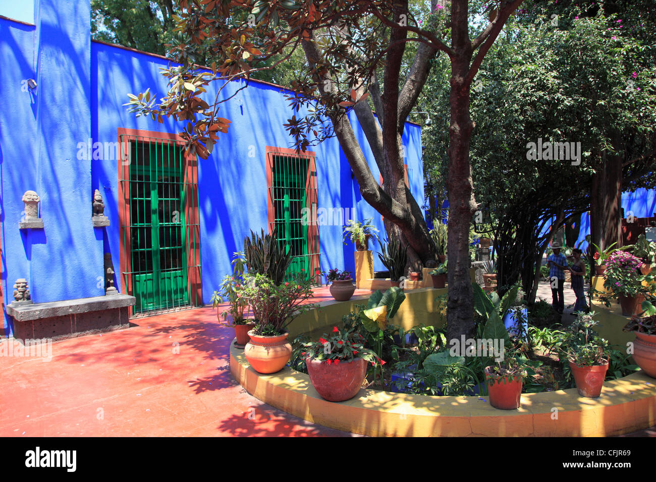 Frida Kahlo Museum Coyoacan Mexiko Stadt Mexiko Nordamerika Stockfotografie Alamy