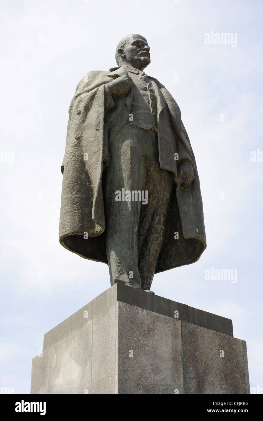 Vladimir Iljitsch Lenin (1870-1924). Russische marxistische revolutionäre und kommunistischer Politiker. Das Denkmal. Kertsch. Ukraine. Stockfoto