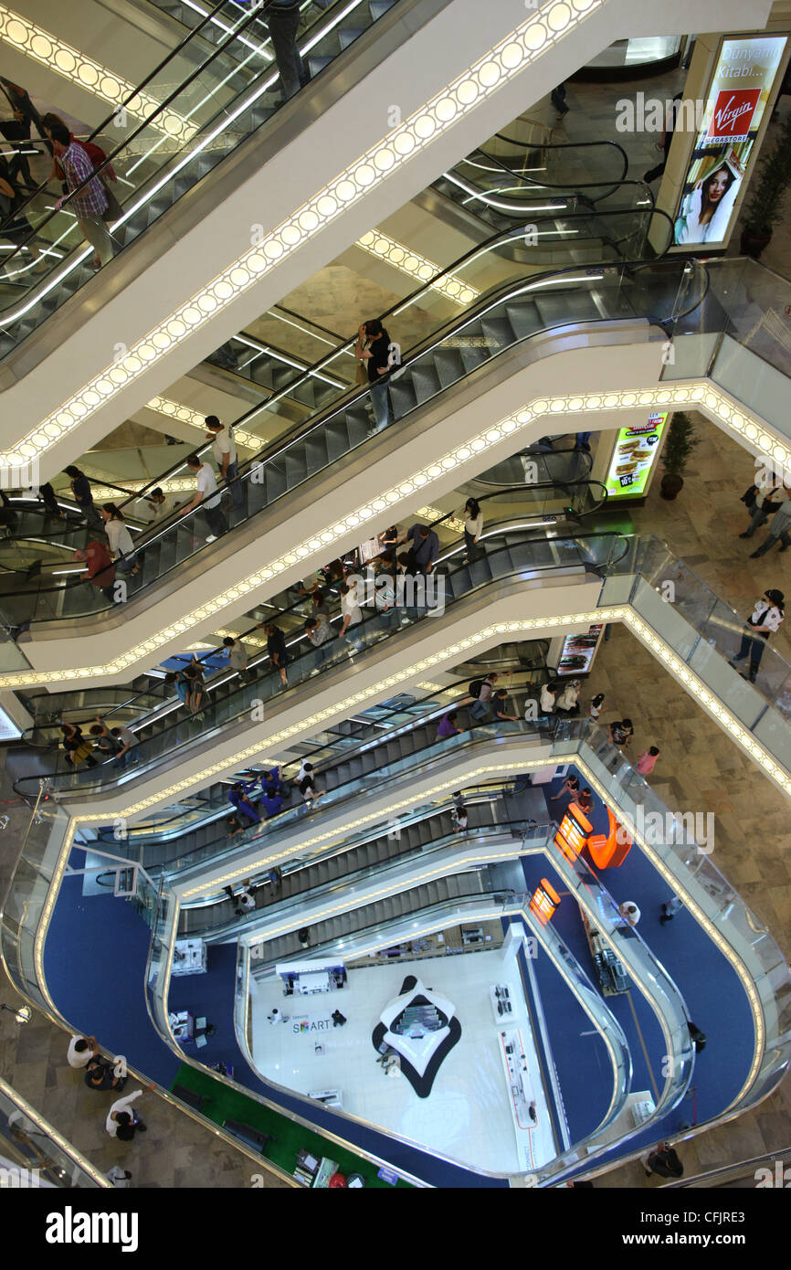 Demirören Shopping Center, Istanbul, Türkei, Europa Stockfoto