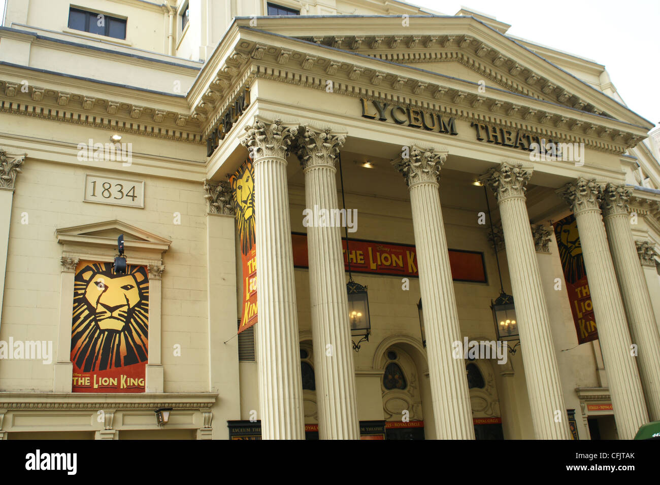 Lyceum Theatre, London Stockfoto