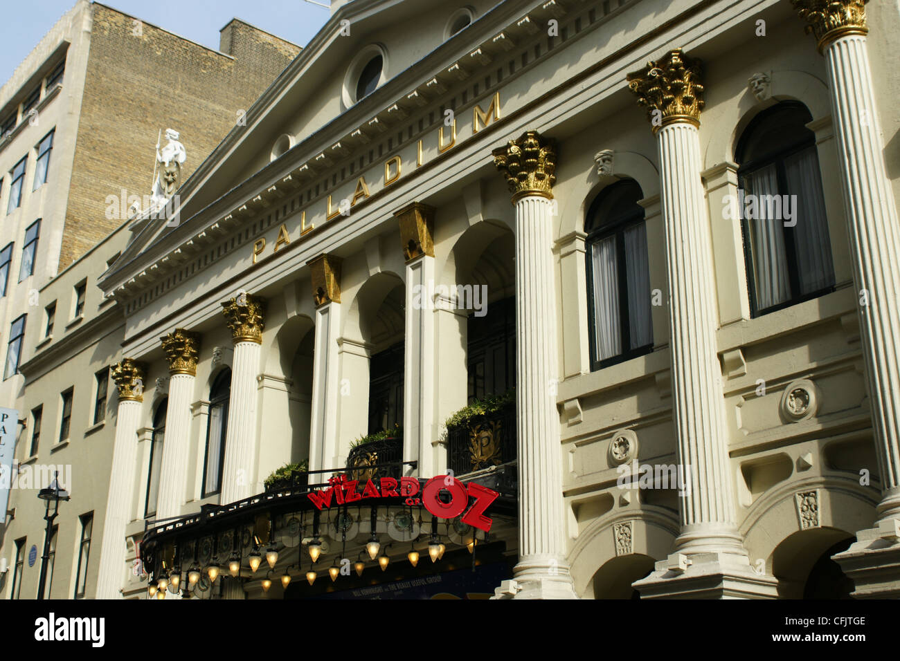 Das London Palladium Stockfoto