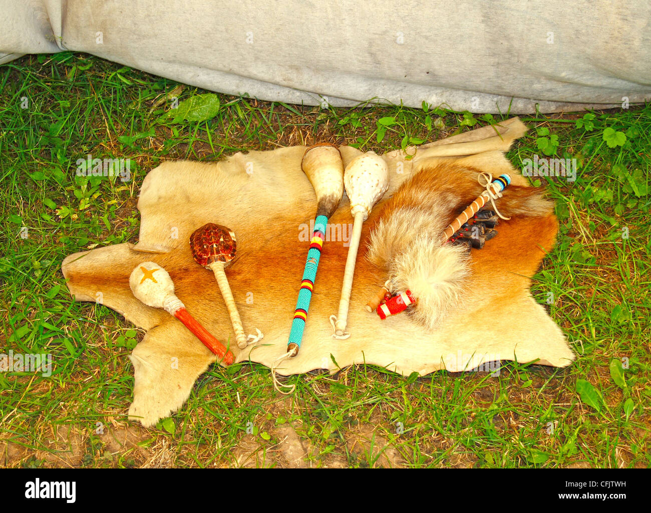 magische Gegenstände Stockfoto