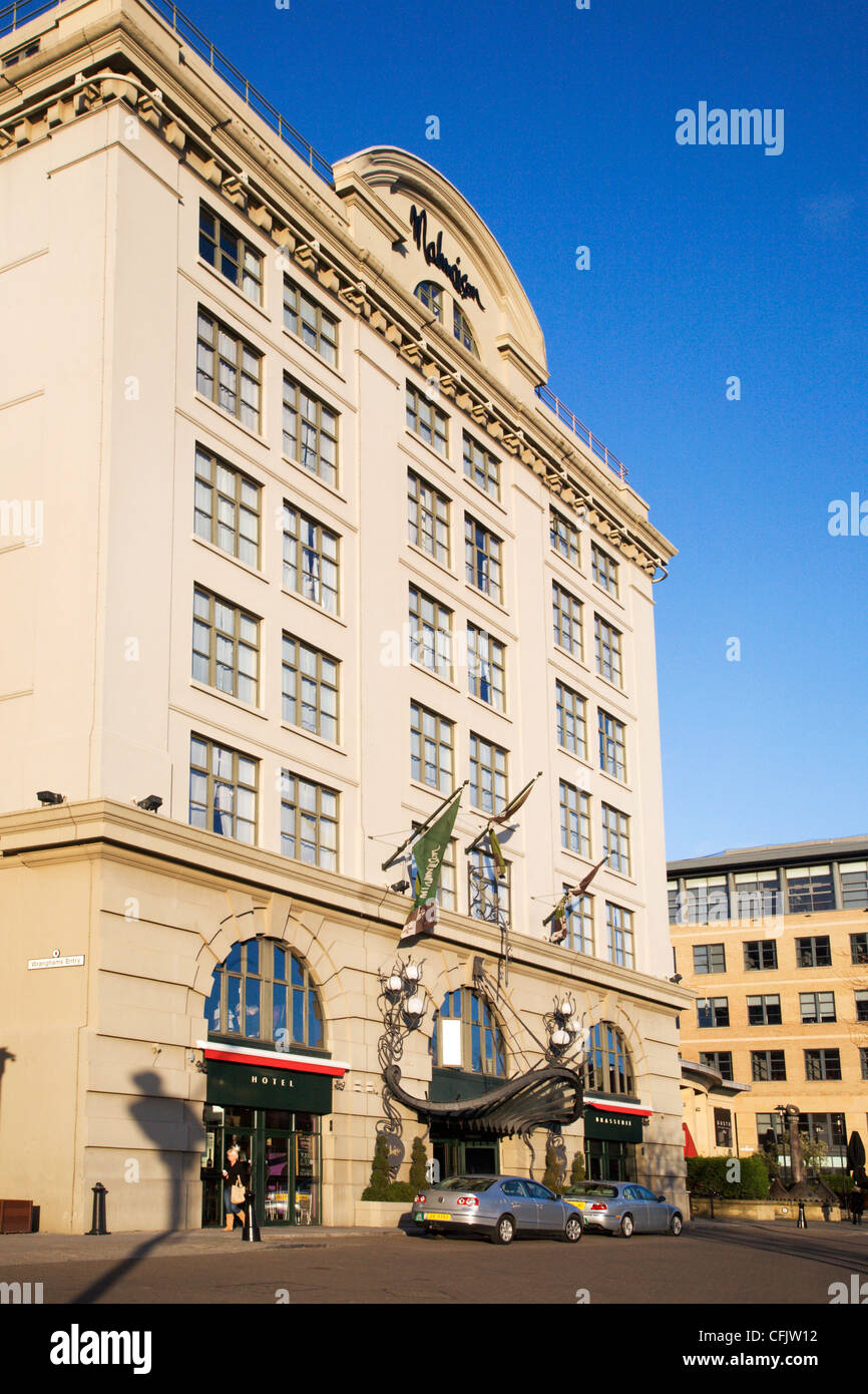 Malmaison Hotel am Kai, Newcastle Upon Tyne, Tyne and Wear, England, Vereinigtes Königreich, Europa Stockfoto