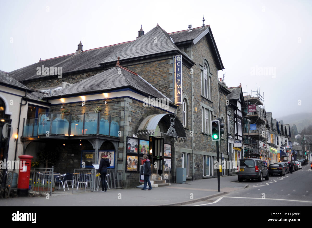 Zeffirellis Kino in Ambleside in der Seenplatte Cumbria UK Stockfoto