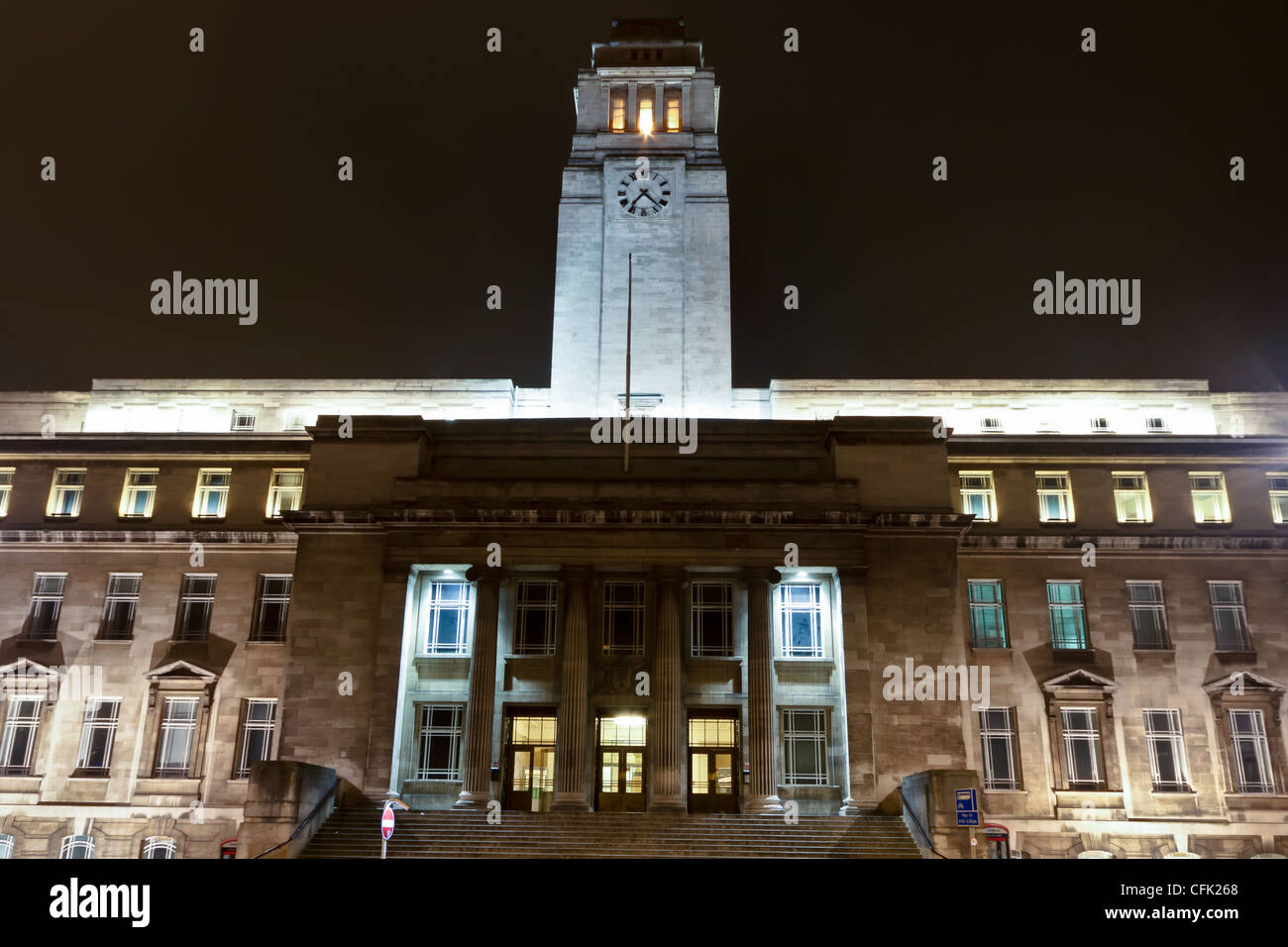 Universität von Leeds Stockfoto