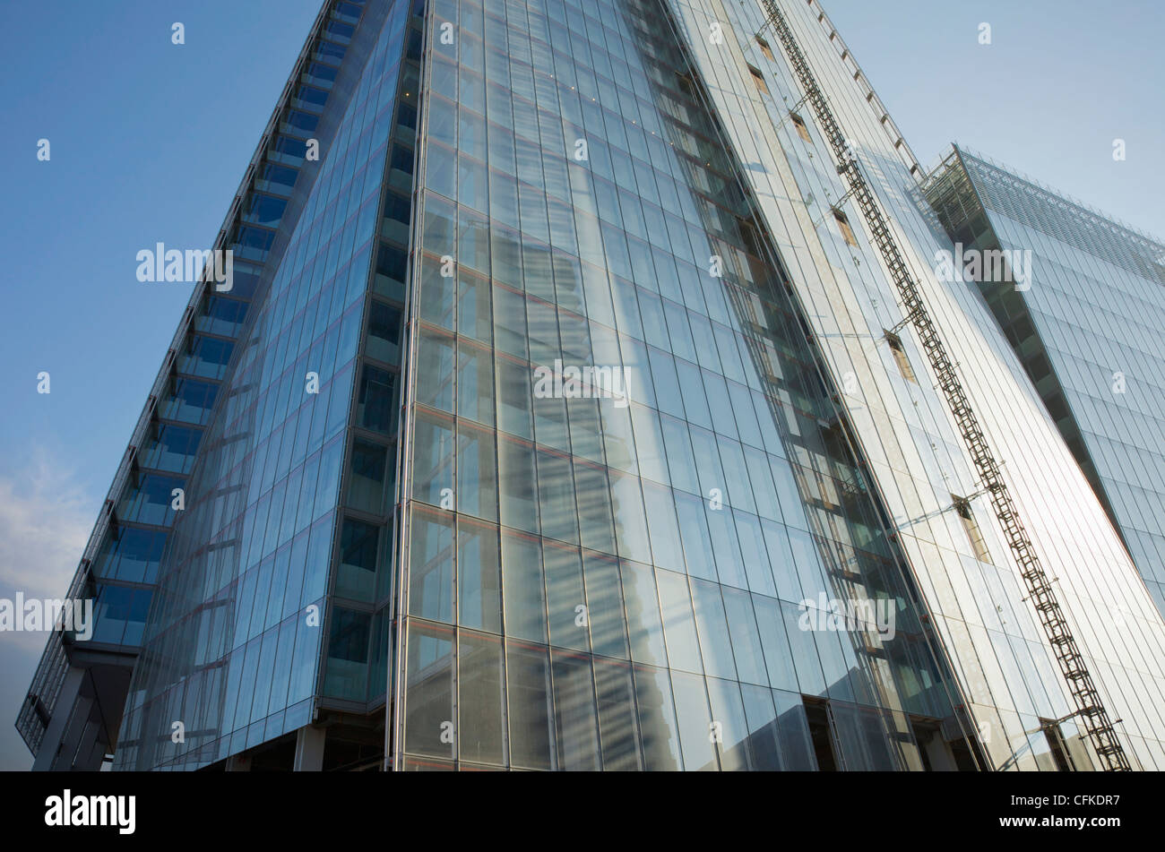 Die Scherbe im Bau, London, UK. Stockfoto