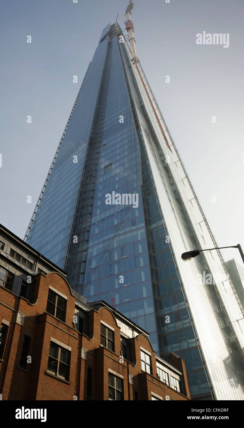 Die Scherbe im Bau, London, UK. Stockfoto