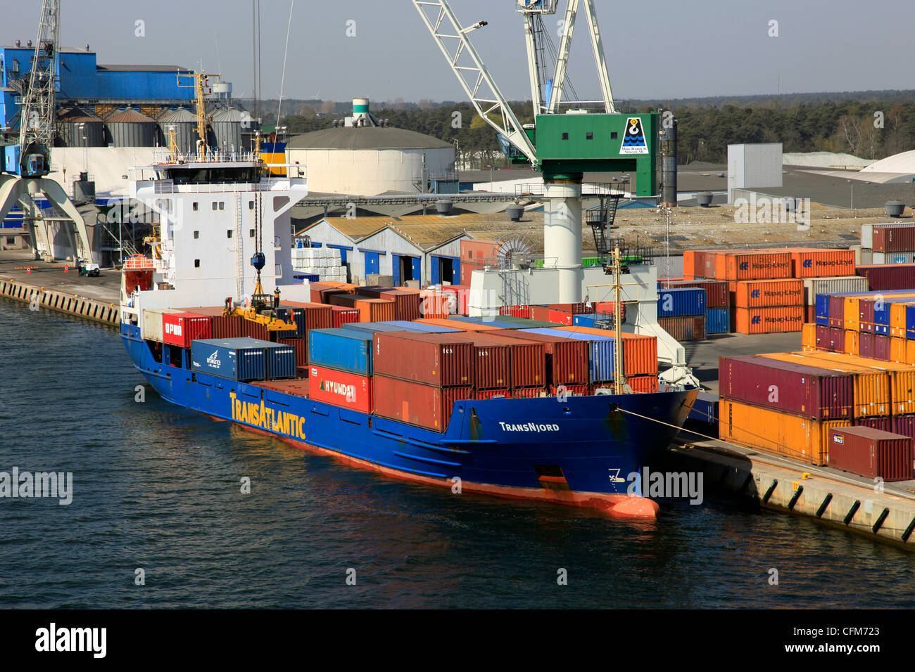 Hafen von Århus, Smaland, Schweden, Skandinavien, Europa Stockfoto