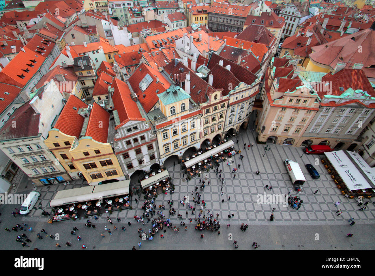UNESCO-Weltkulturerbe, Altstädter Ring, Prag, Tschechische Republik, Europa Stockfoto