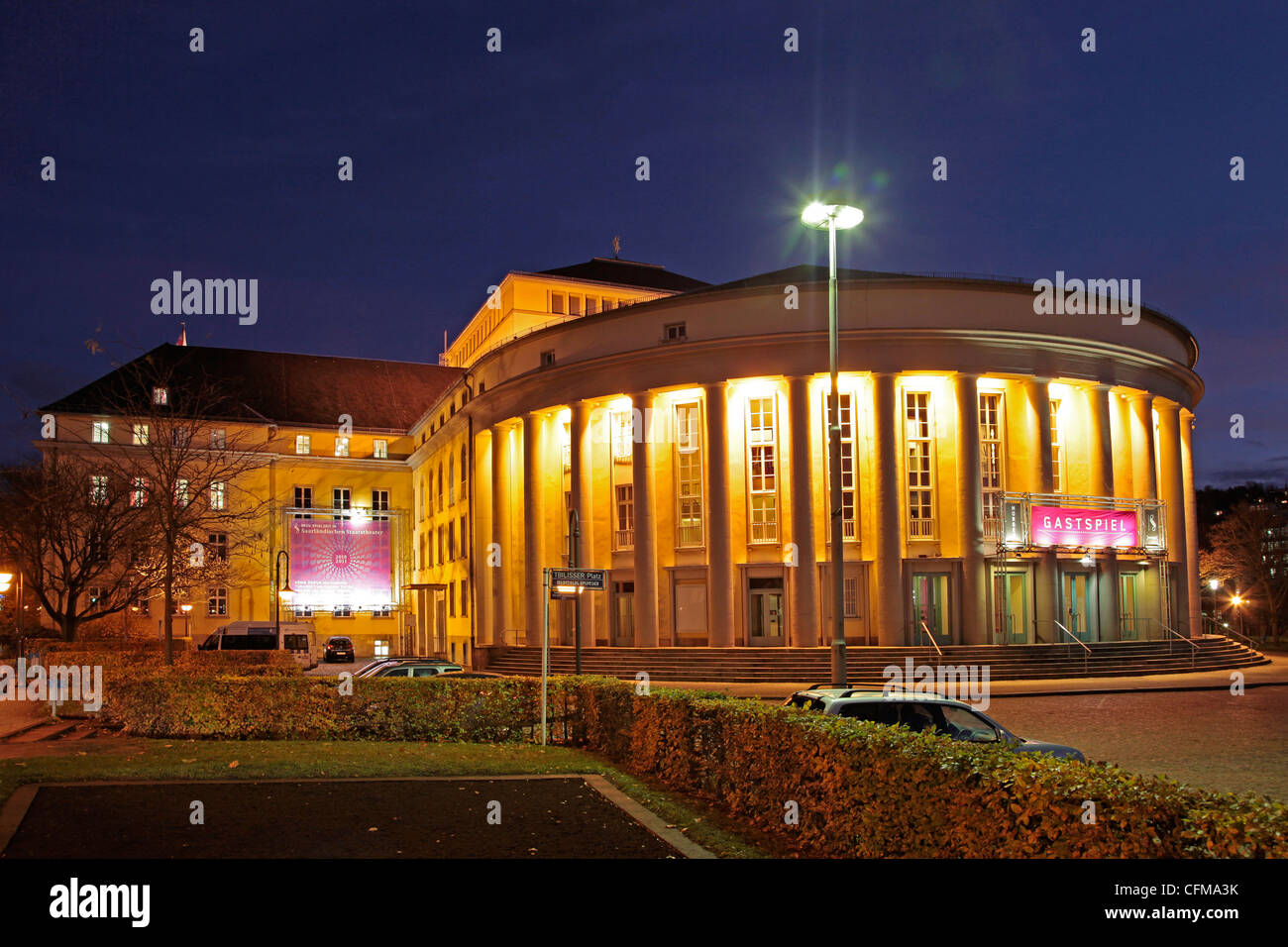 Saarländischen Staatstheater, Saarbrücken, Saarland, Deutschland, Europa Stockfoto