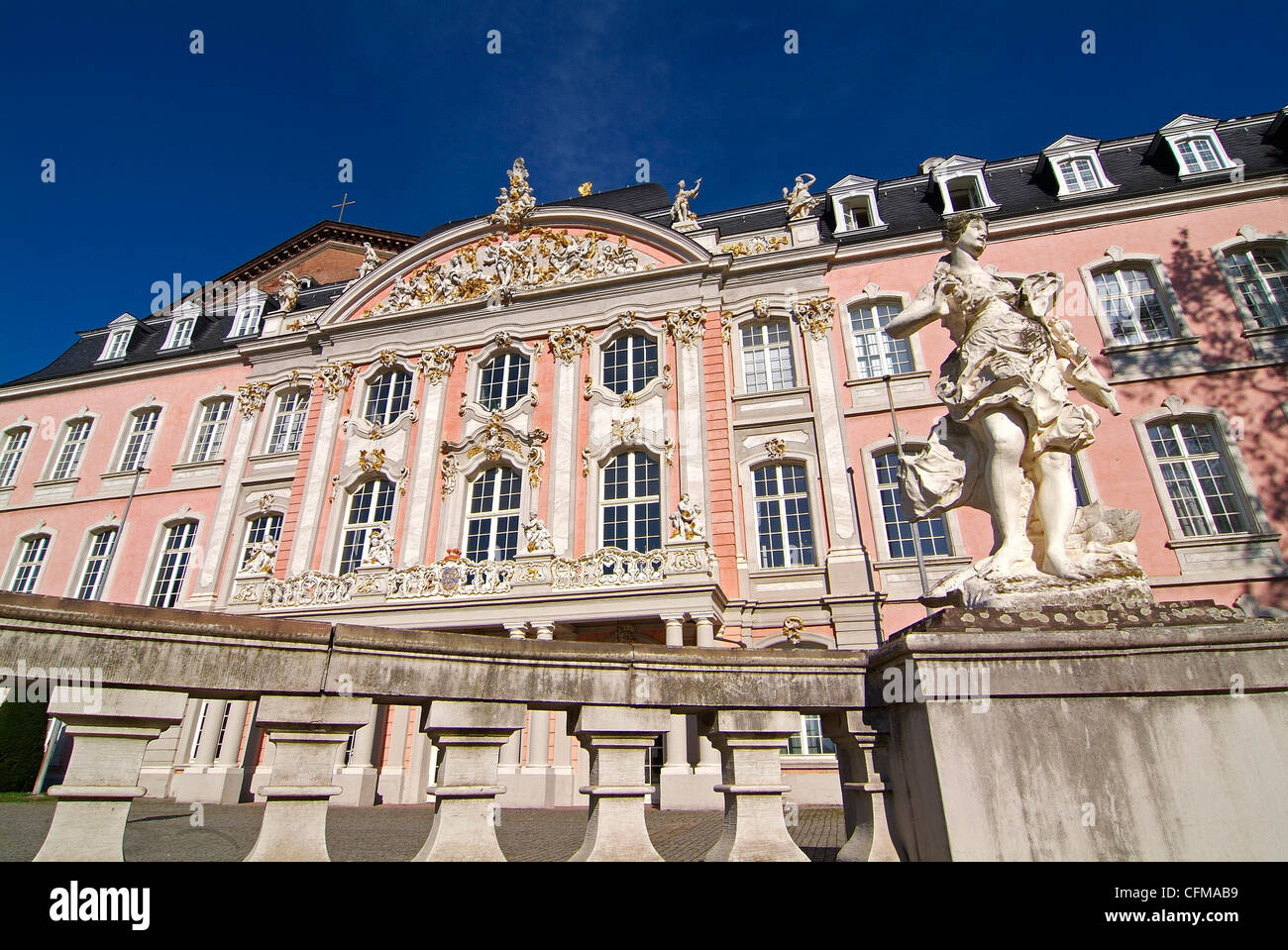 Kurfürstlichen Palais, Trier, Rheinland-Pfalz, Deutschland, Europa Stockfoto