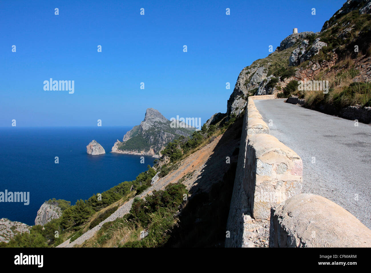 Cap de Formentor, Mallorca, Balearische Inseln, Spanien, Mittelmeer, Europa Stockfoto