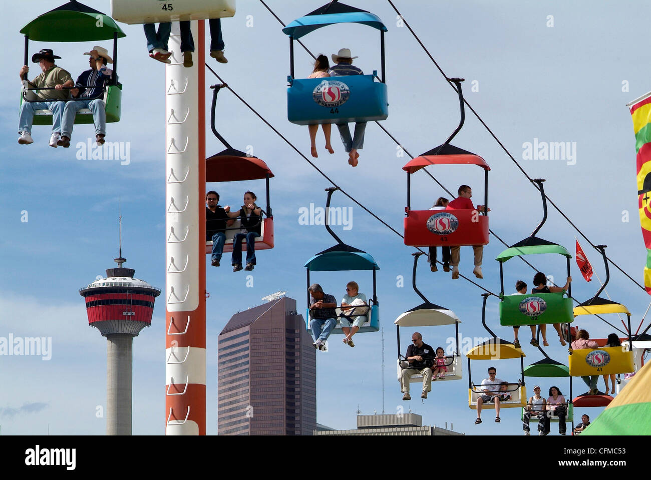 Calgary Stampede, Stampede Park, Calgary, Alberta, Kanada, Nordamerika Stockfoto