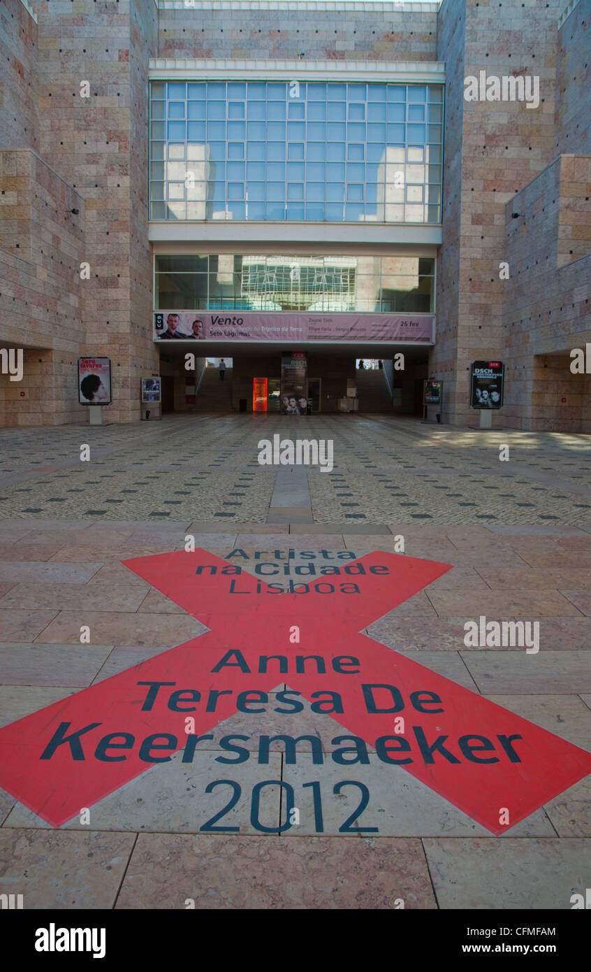 Centro Cultural de Belém-Kunst und Kultur Komplex (1992) Lissabon Portugal Europa Stockfoto