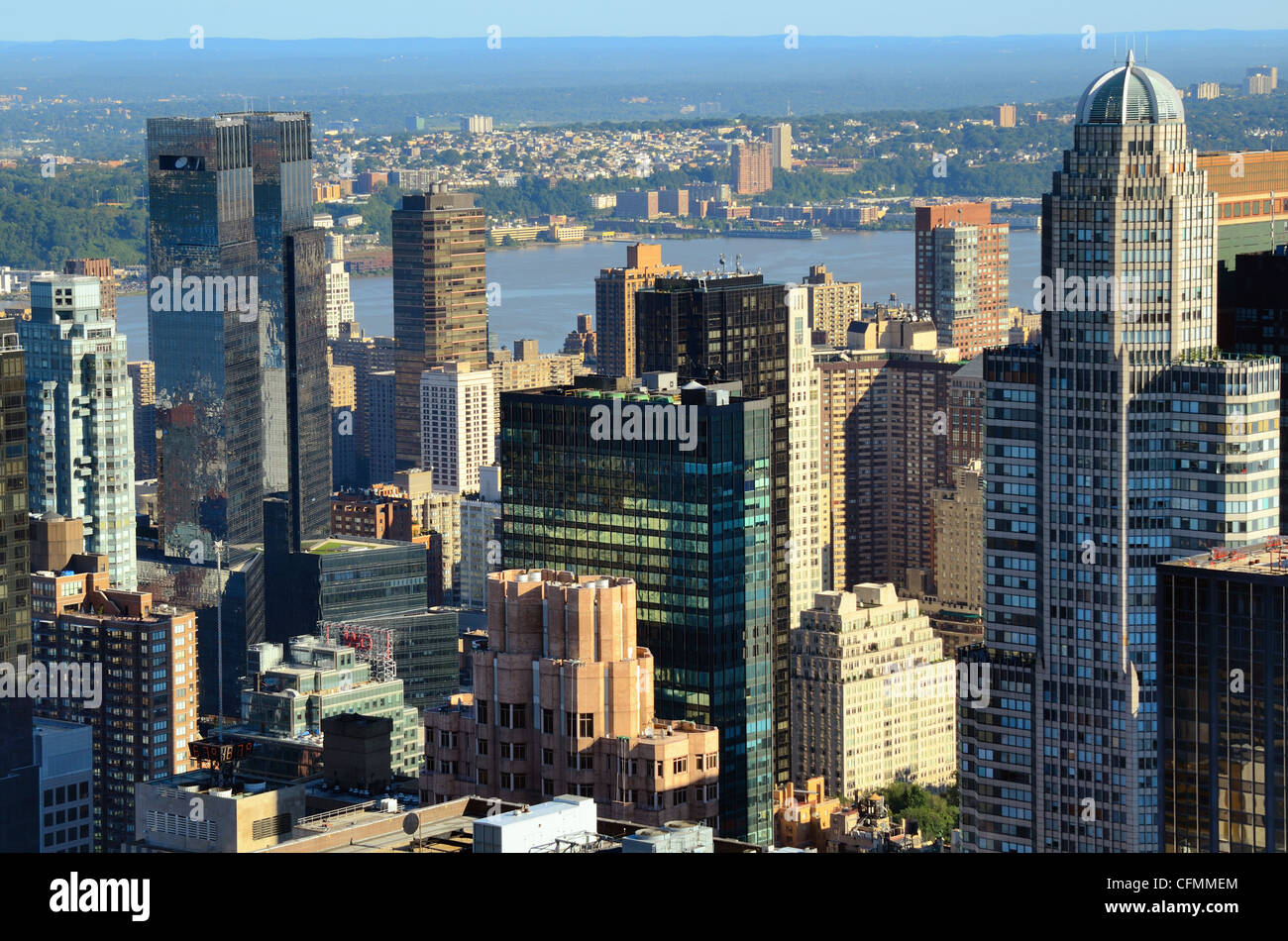 Wahrzeichen Architektur in Midtown Manhattan Stockfoto