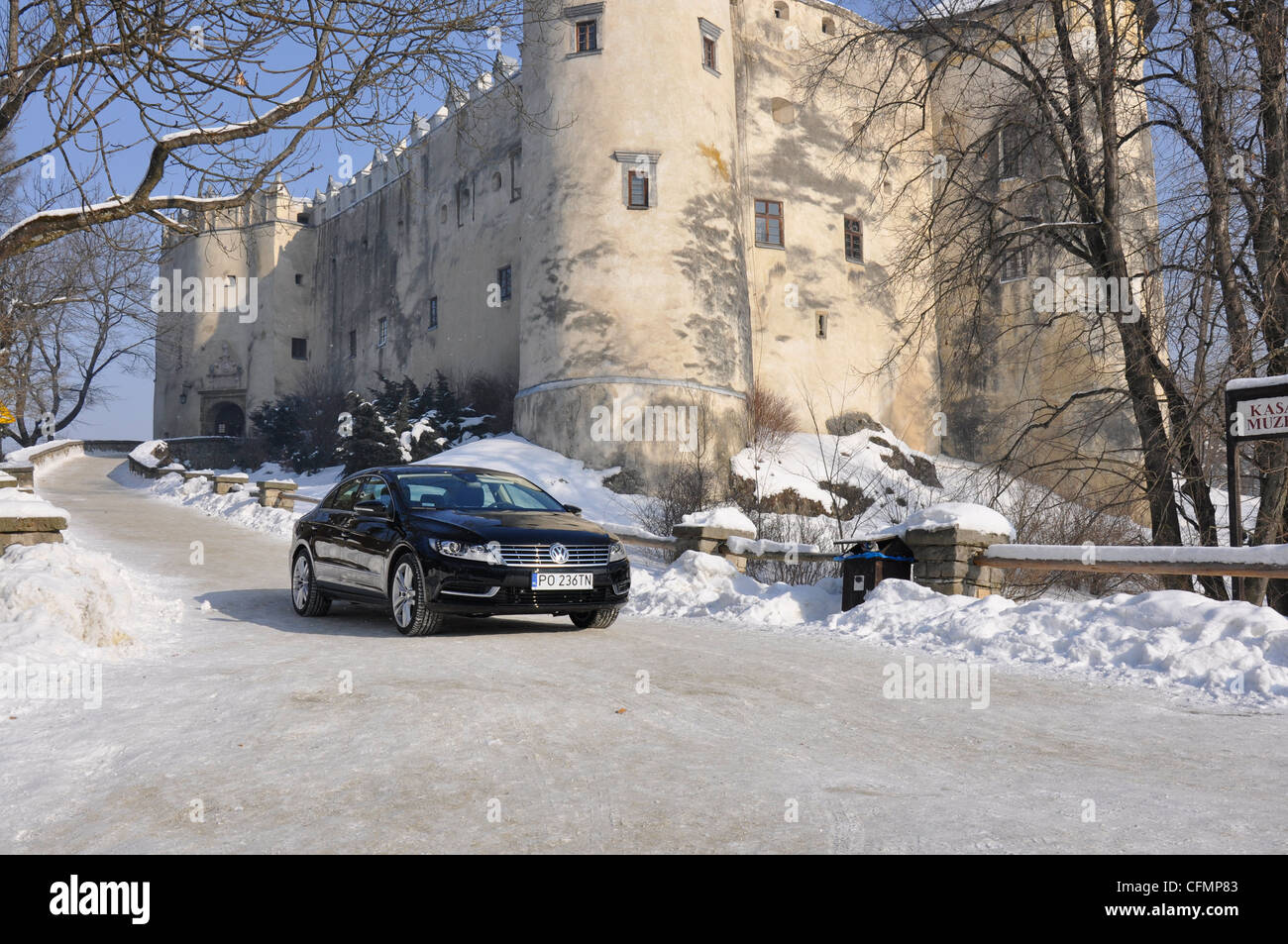 Volkswagen CC - meine 2012 - deutschen beliebte obere Mittelklasse Auto (Teil D) - Schloss Stockfoto