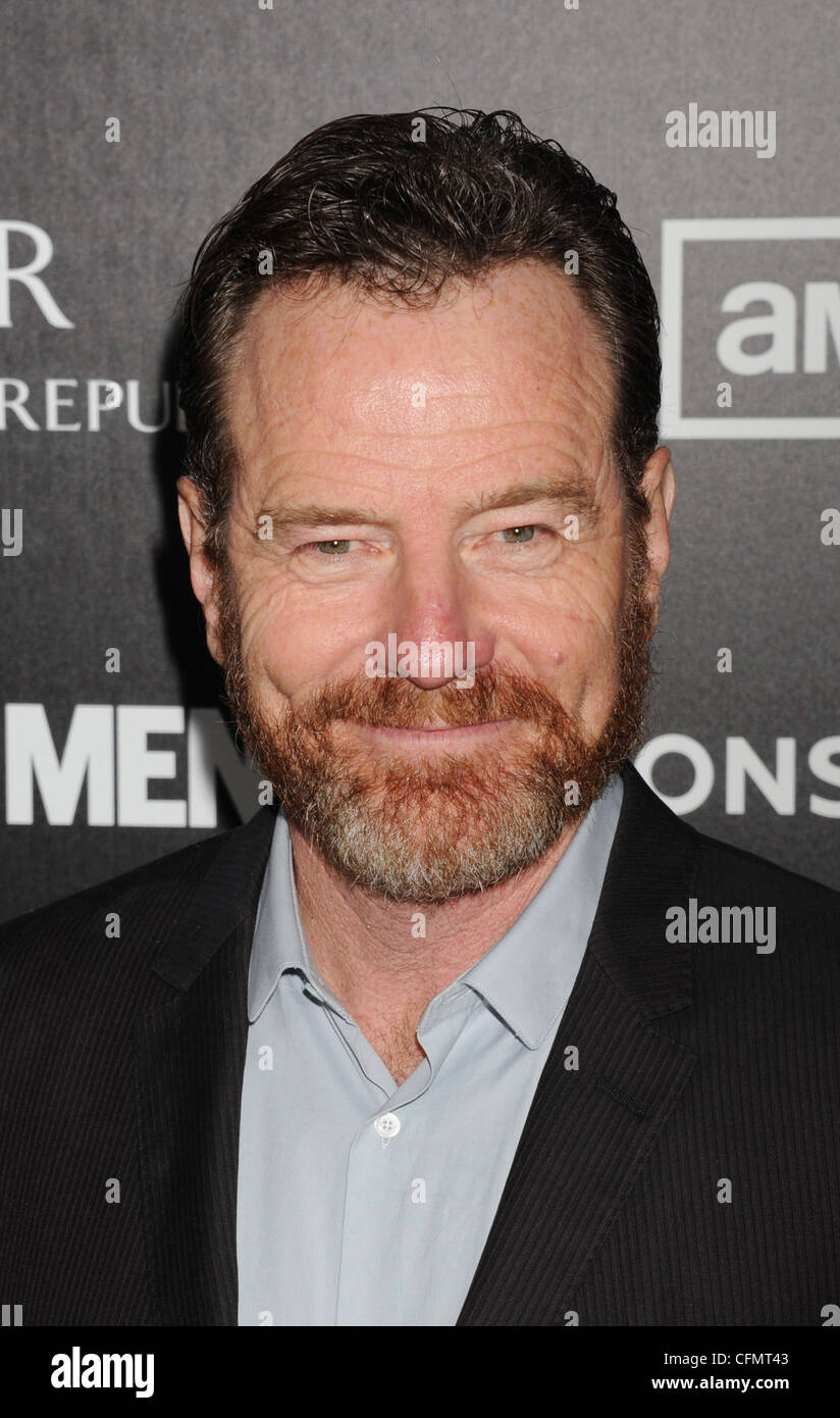 BRYAN CRANSTON US-TV- und Film-Schauspieler im Februar 2012. Foto Jeffrey Mayer Stockfoto