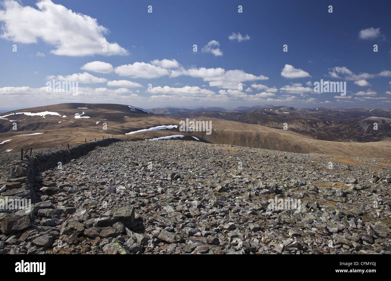 Glas Maol Munro in Schottland Stockfoto