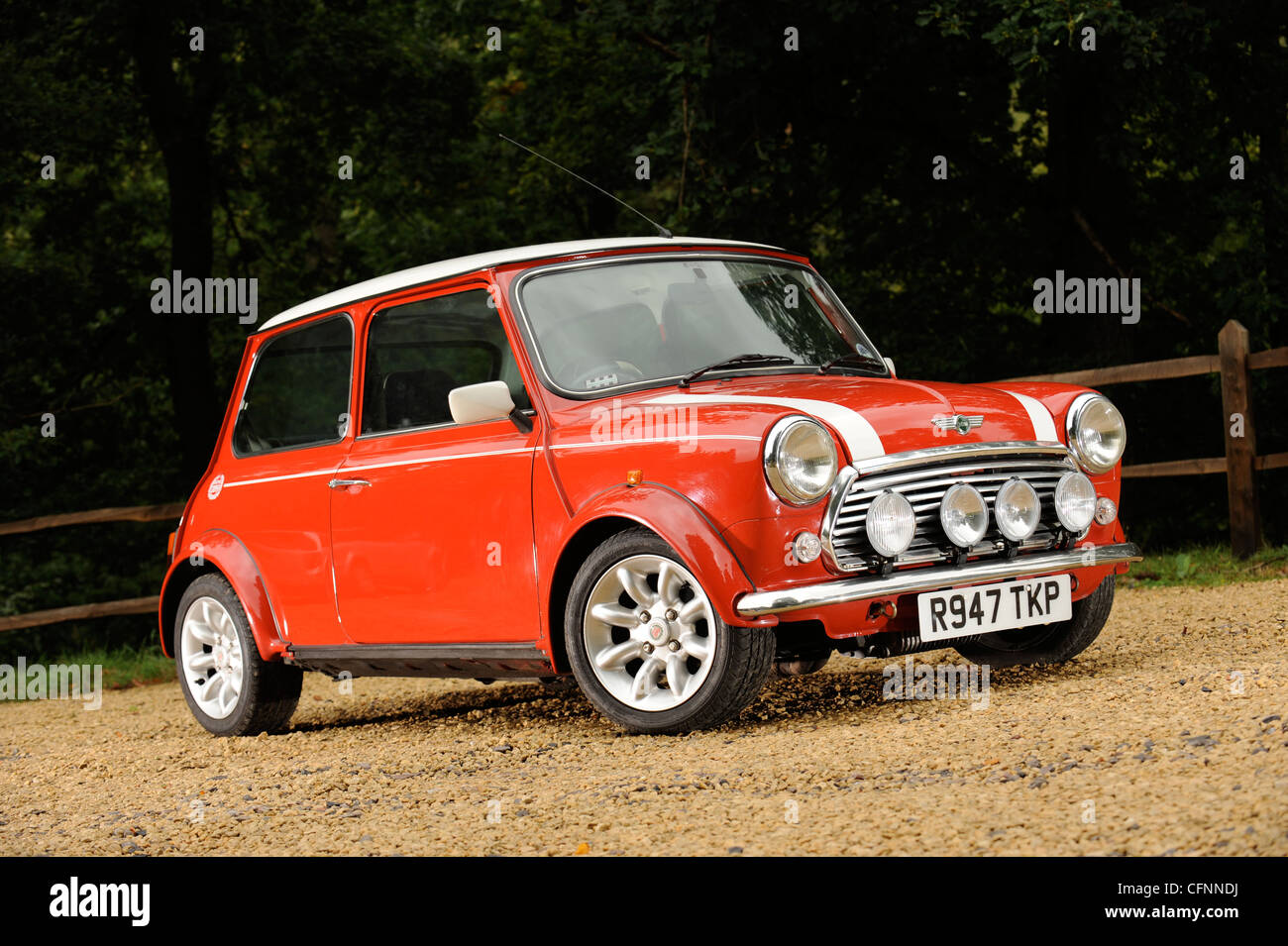 1998 Rover Mini Cooper arbeitet Stockfoto