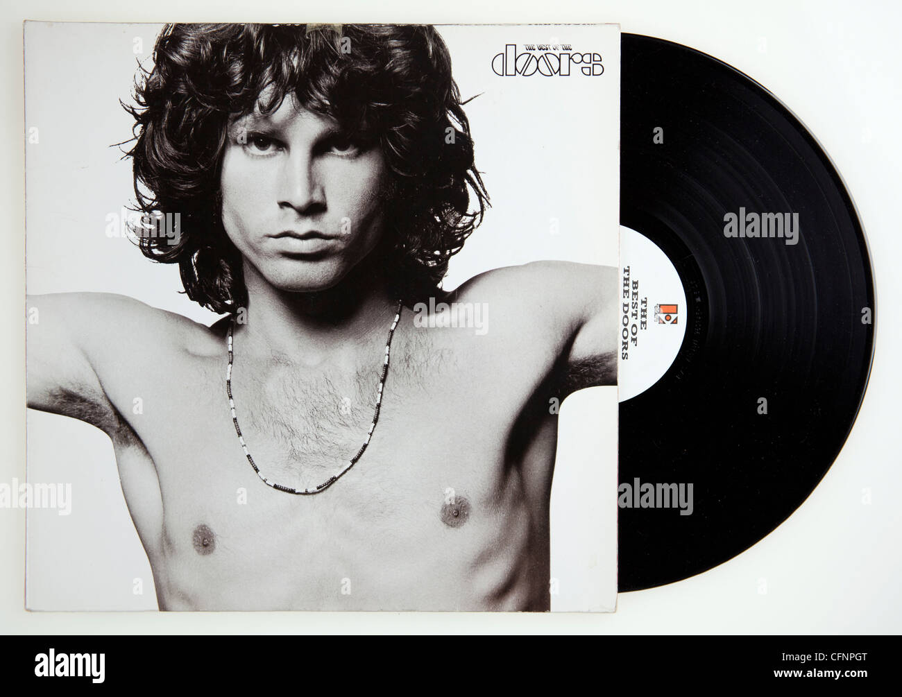 Das beste von The Doors, Album-cover Stockfoto