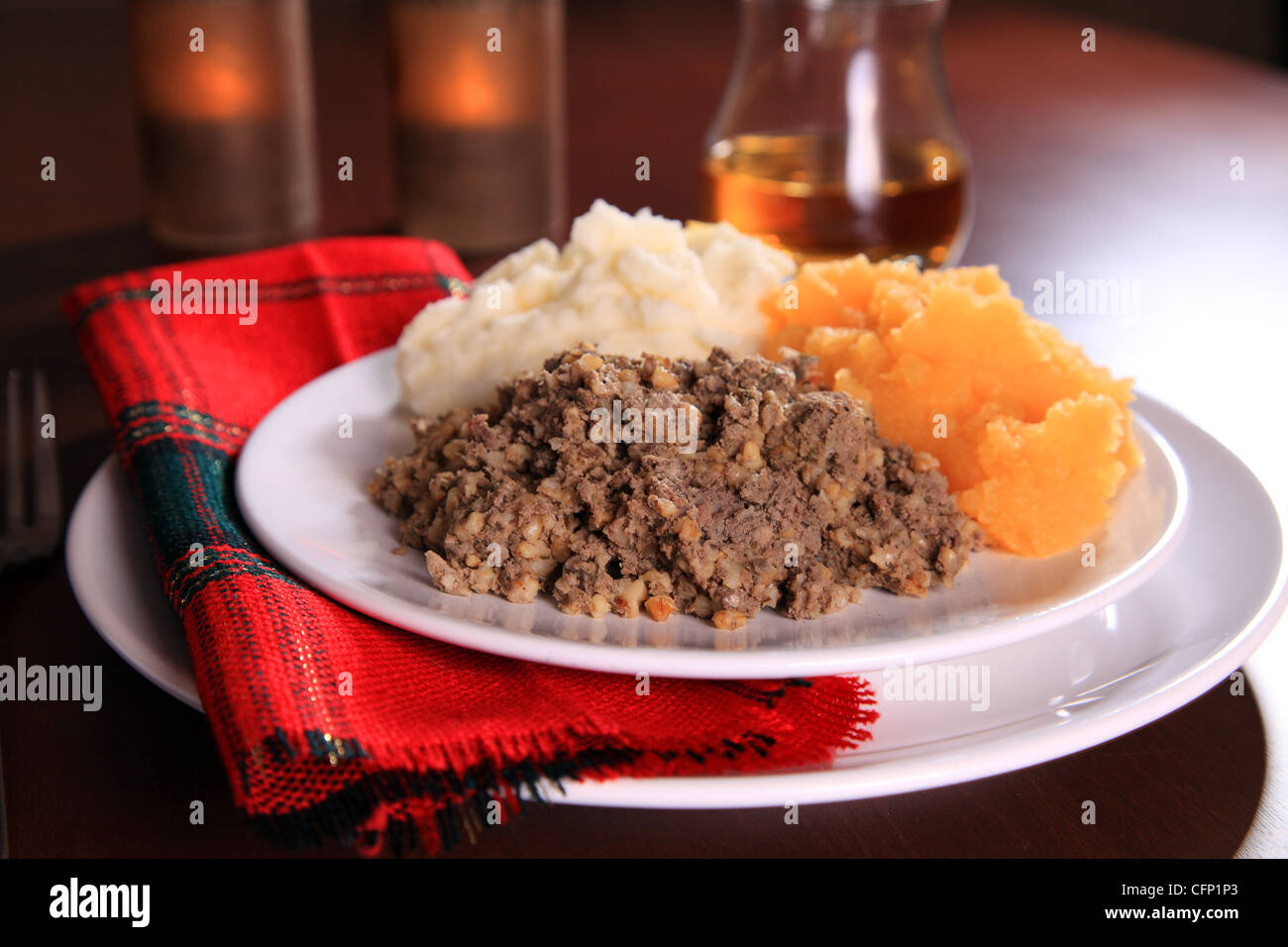 Traditionellen Schottischen Haggis Abendessen Abendessen Fur Ein Robert Burns Night Dinner Feier Auf Der Schottische Dichter Geburtstag Januar 25 Stockfotografie Alamy