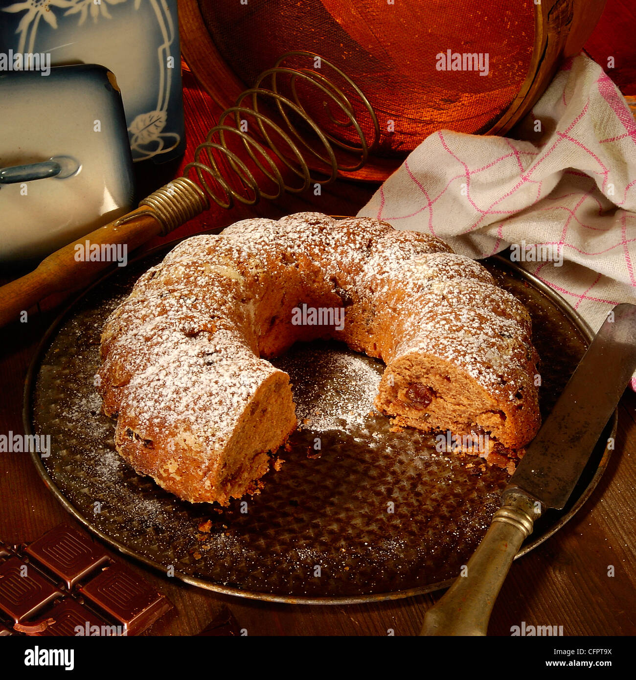 Schöne Bundt (Studio-Foto) Stockfoto