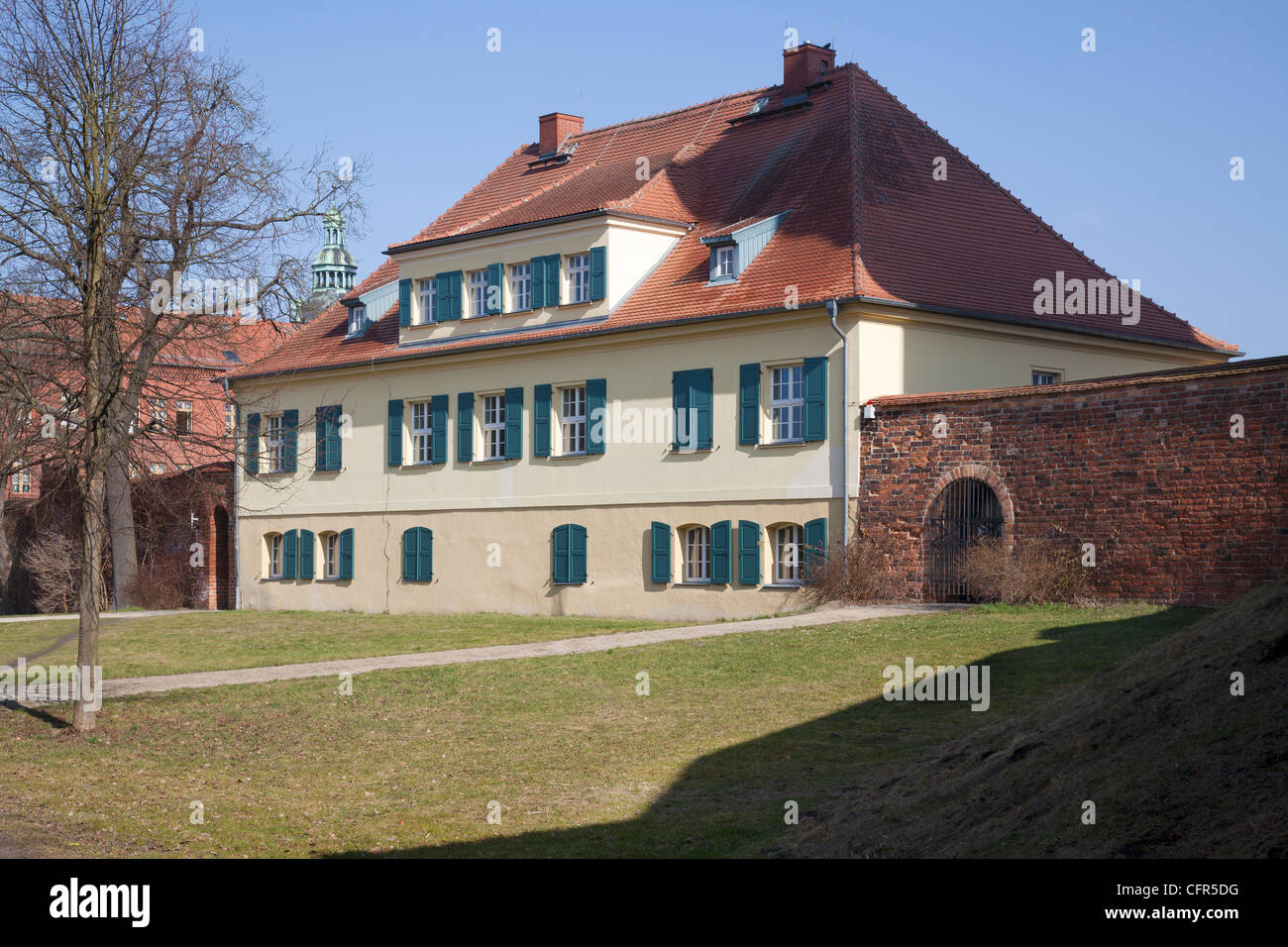 Ehemaligen Bürgermeisterhaus, jetzt Ostprignitz Museum, Wittstock, Brandenburg, Deutschland Stockfoto
