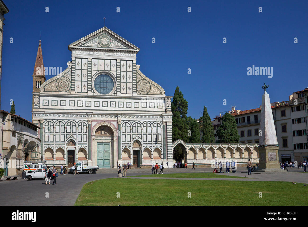Kirche Santa Maria Novella, Florenz, UNESCO World Heritage Site, Toskana, Italien, Europa Stockfoto