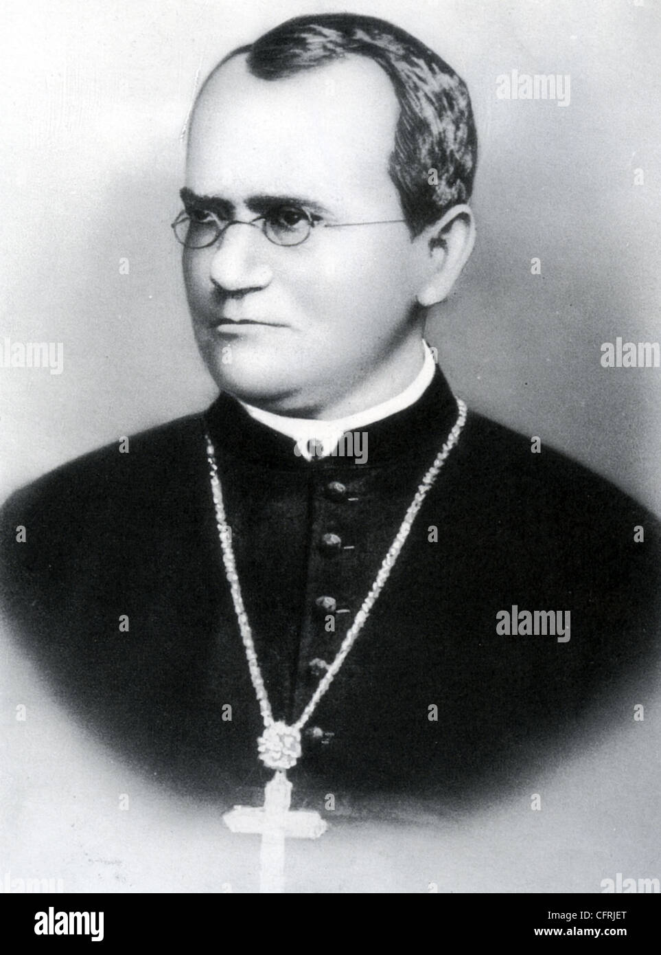 GREGOR MENDEL (1822-1884), österreichischer Mönch und Wissenschaftler, der Genetik gegründet Stockfoto