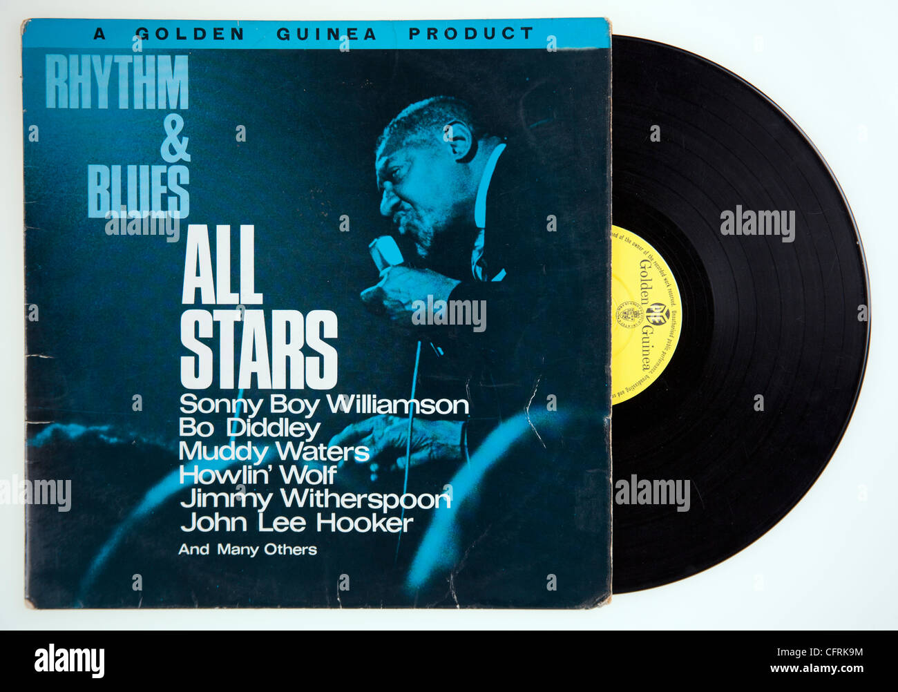 Rhythmus & Blues All Stars Zusammenstellung Stockfoto